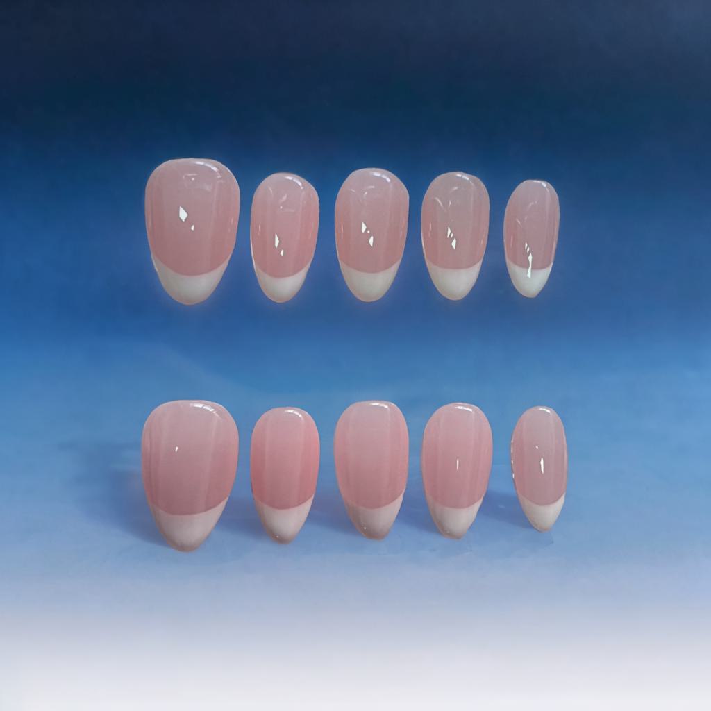 Classic French Nails