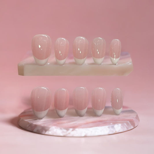 Classic French Nails