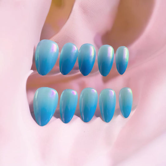 Arctic Frost – Chrome Ombre